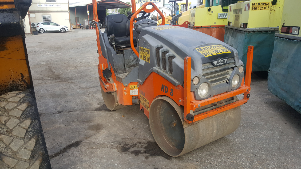 Doble Vibrante Hamm HD 8 - Rouleau compresseur: photos 1 Doble Vibrante Hamm HD 8 - Rouleau compresseur: photos 1