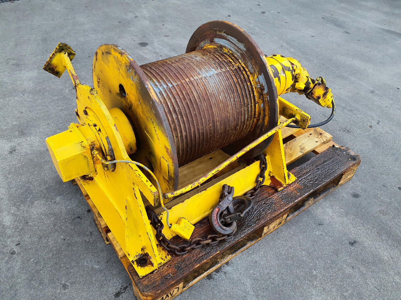 Krupp KMK 3050 winch 2 - Treuil pour Grue mobile: photos 3 Krupp KMK 3050 winch 2 - Treuil pour Grue mobile: photos 3