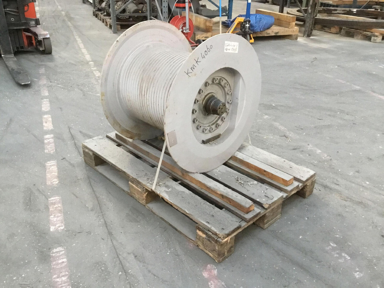 Krupp KMK 4060 winch - Treuil pour Grue mobile: photos 4 Krupp KMK 4060 winch - Treuil pour Grue mobile: photos 4