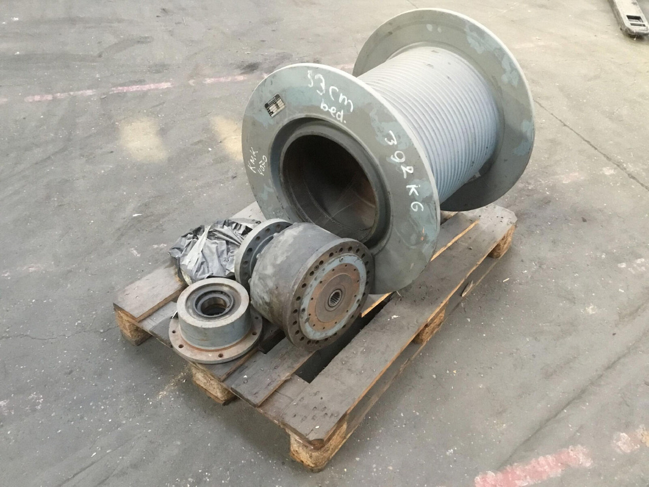 Krupp KMK 4070 winch - Treuil pour Grue mobile: photos 2 Krupp KMK 4070 winch - Treuil pour Grue mobile: photos 2