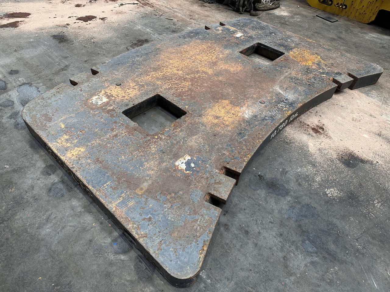 Krupp KMK 5160 counterweight 4,9 ton - Contrepoids pour Grue mobile: photos 5 Krupp KMK 5160 counterweight 4,9 ton - Contrepoids pour Grue mobile: photos 5