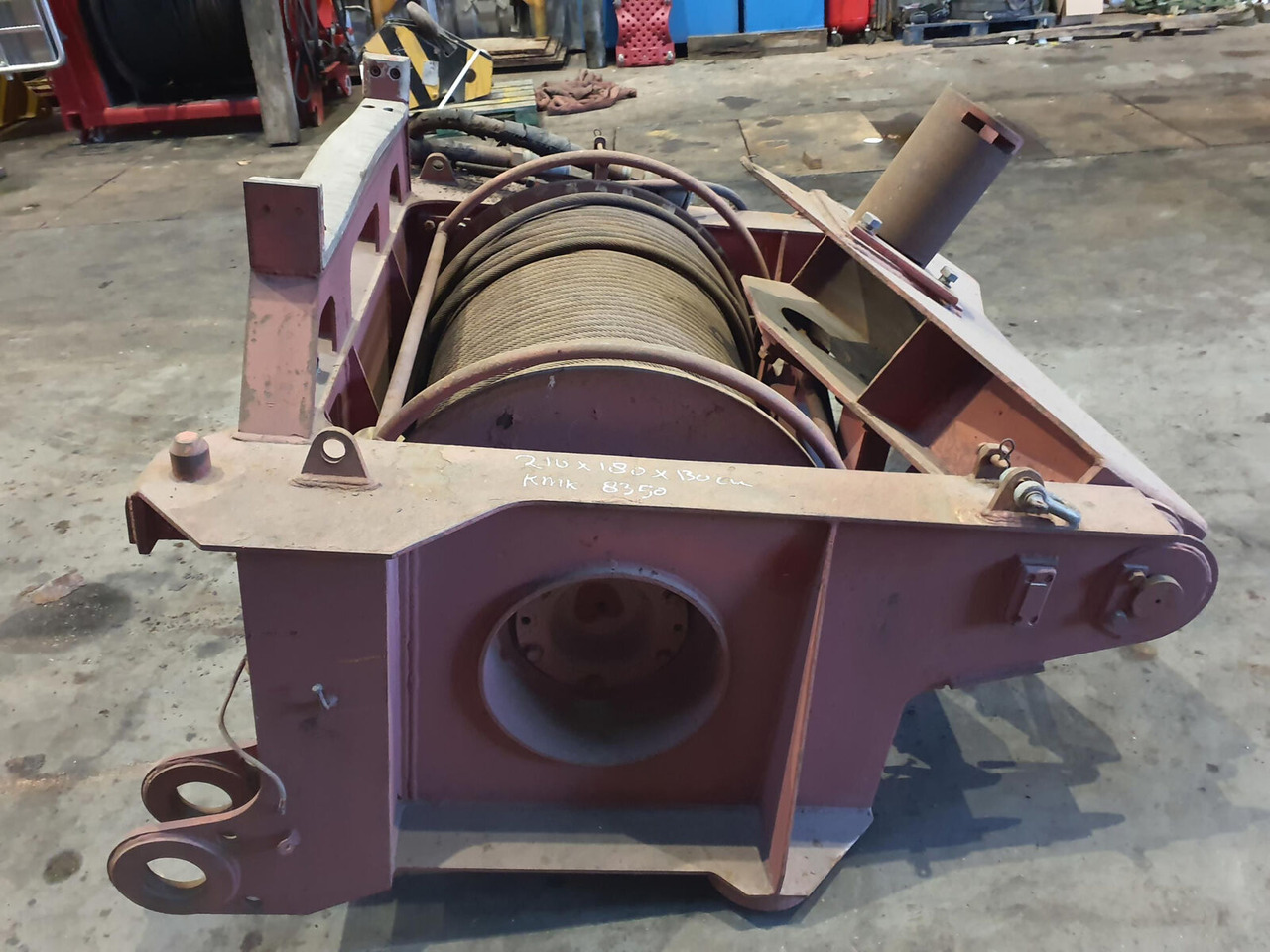 Krupp KMK 8350 2nd winch - Treuil pour Grue mobile: photos 2 Krupp KMK 8350 2nd winch - Treuil pour Grue mobile: photos 2