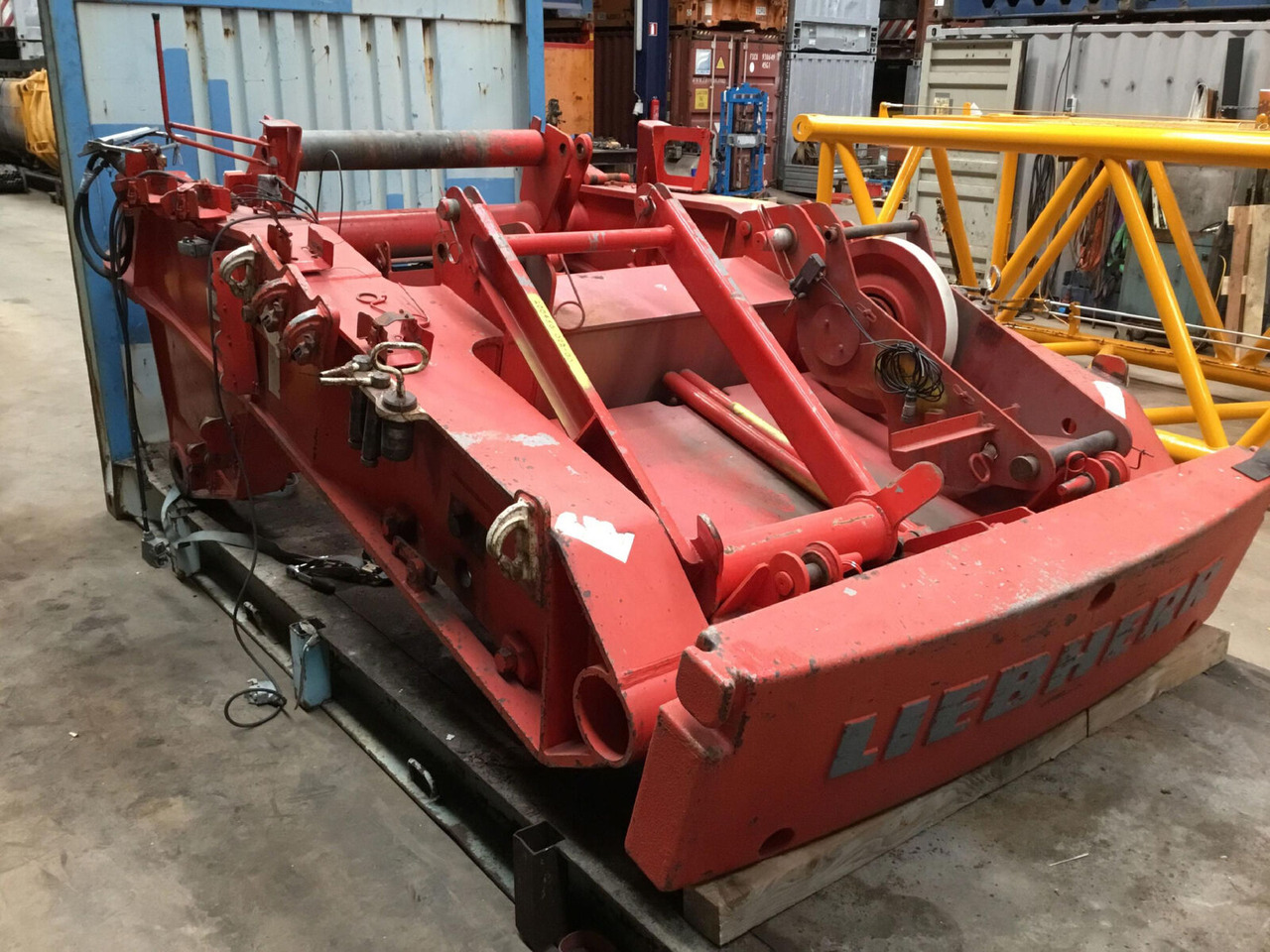 Liebherr LTM 1500 counterweight frame - Contrepoids pour Grue mobile: photos 1 Liebherr LTM 1500 counterweight frame - Contrepoids pour Grue mobile: photos 1