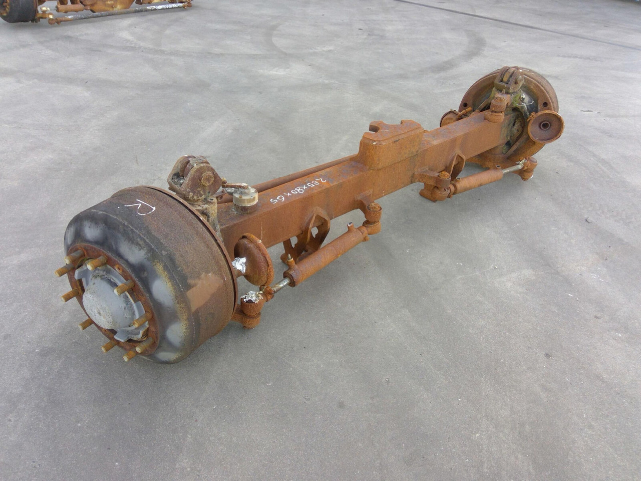Terex AC 350 axle 1 - Essieu et pièces pour Grue mobile: photos 3 Terex AC 350 axle 1 - Essieu et pièces pour Grue mobile: photos 3