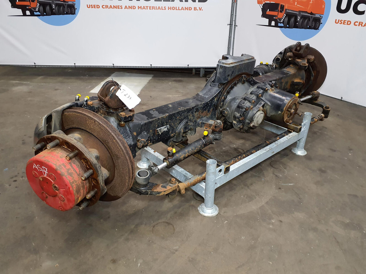 Terex AC 700 Axle 8 - Essieu et pièces pour Grue mobile: photos 4 Terex AC 700 Axle 8 - Essieu et pièces pour Grue mobile: photos 4