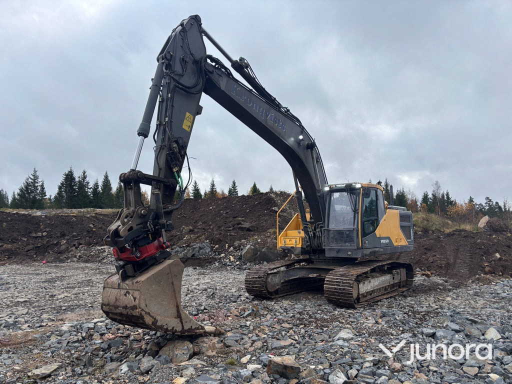 Bandgrävare Volvo EC250ENL - Pelle sur chenille: photos 2 Bandgrävare Volvo EC250ENL - Pelle sur chenille: photos 2