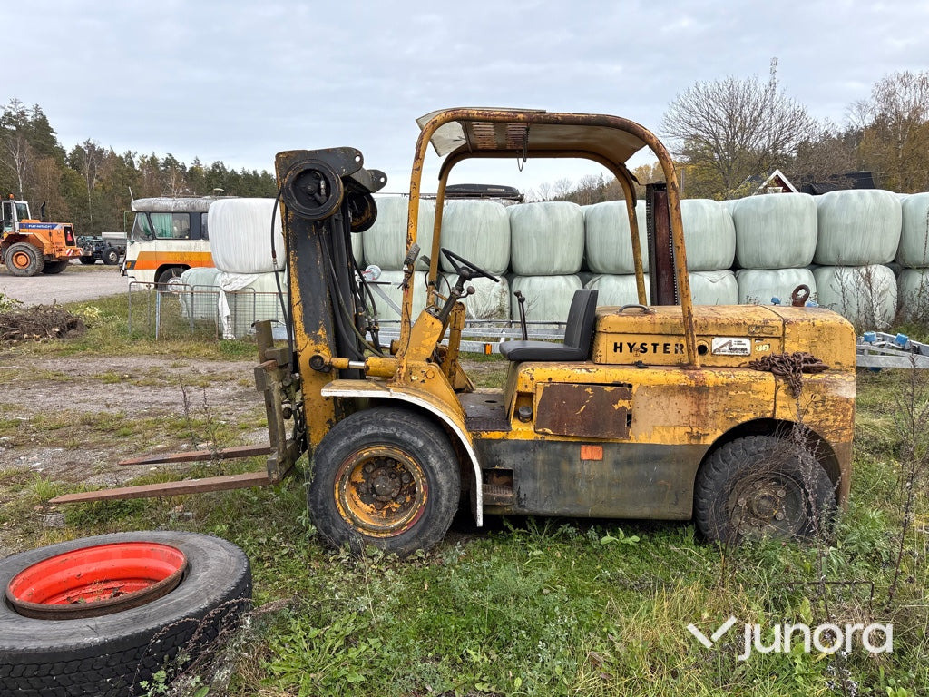 Gaffeltruck - Hyster, H60 - Chariot élévateur diesel: photos 2 Gaffeltruck - Hyster, H60 - Chariot élévateur diesel: photos 2
