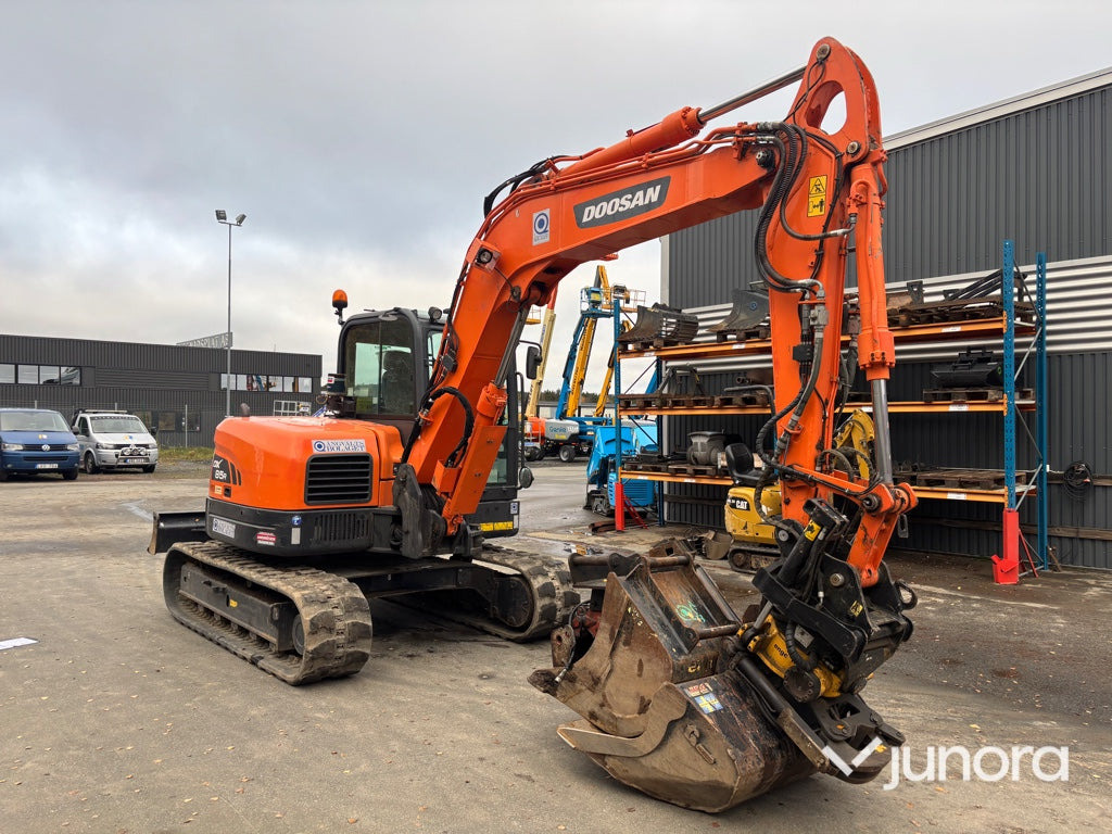 Grävmaskin - Doosan DX85R-3 en leasing occasion Grävmaskin - Doosan DX85R-3: photos 7