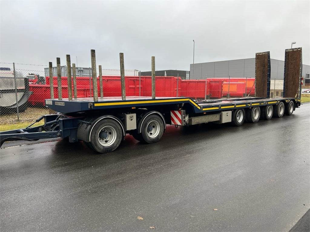 HRD 7 akslet - 84 ton blokvogn med ramper - Remorque porte-engin surbaissée: photos 3 HRD 7 akslet - 84 ton blokvogn med ramper - Remorque porte-engin surbaissée: photos 3