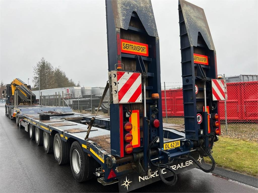 HRD 7 akslet - 84 ton blokvogn med ramper - Remorque porte-engin surbaissée: photos 4 HRD 7 akslet - 84 ton blokvogn med ramper - Remorque porte-engin surbaissée: photos 4