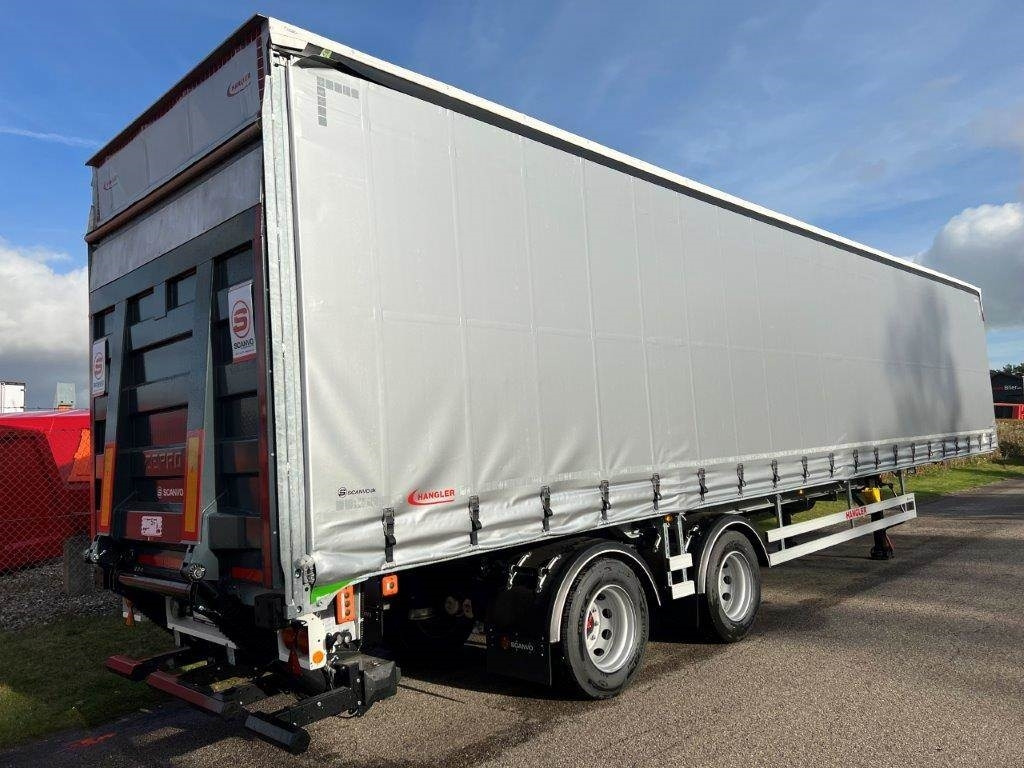 Hangler 13,6 mtr 2 akslet city lift - 33 pallers - Semi-remorque rideaux coulissants: photos 3 Hangler 13,6 mtr 2 akslet city lift - 33 pallers - Semi-remorque rideaux coulissants: photos 3
