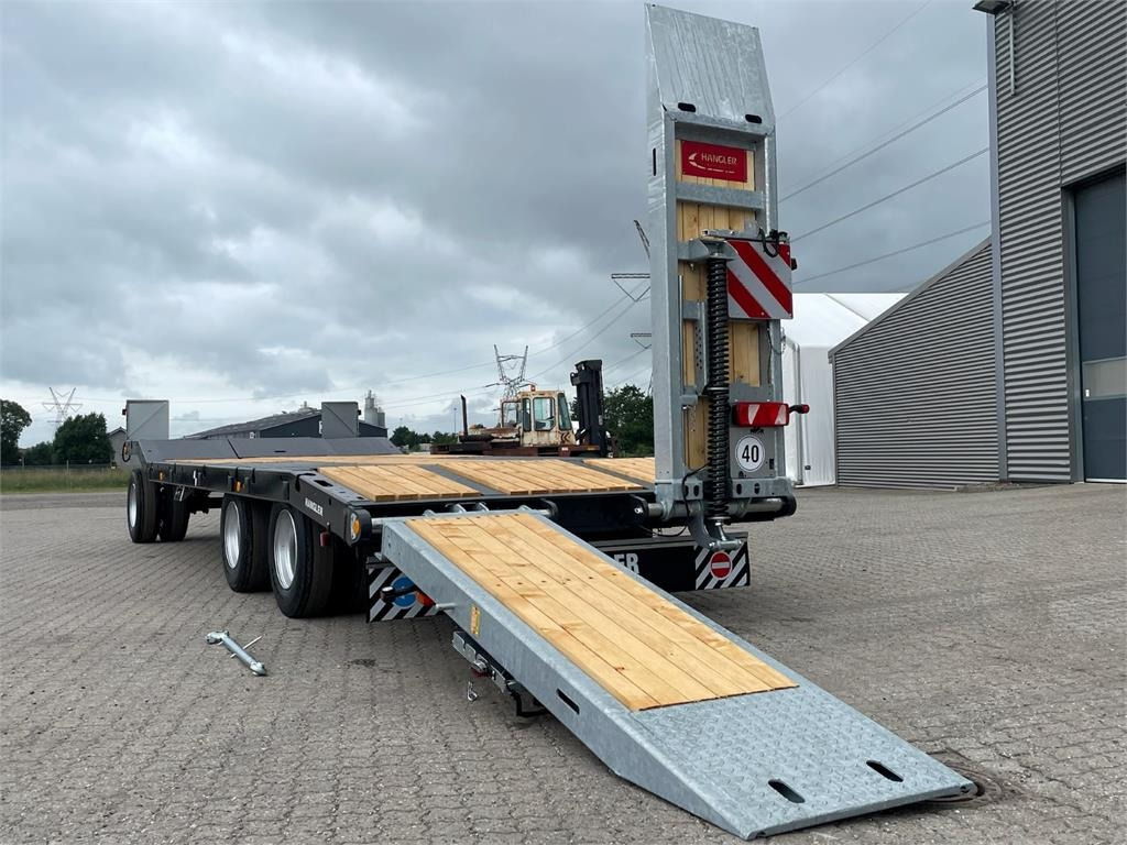 Remorque porte-engin surbaissée Hangler DTL-H 300 30-24 ton maskin hænger til traktor: photos 8