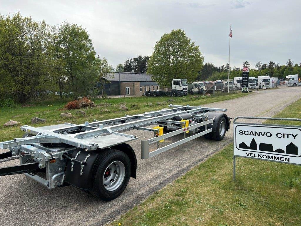 Hangler ZWP-H 200 Jumbo-Z -20 ton - Remorque porte-conteneur/ Caisse mobile: photos 1 Hangler ZWP-H 200 Jumbo-Z -20 ton - Remorque porte-conteneur/ Caisse mobile: photos 1