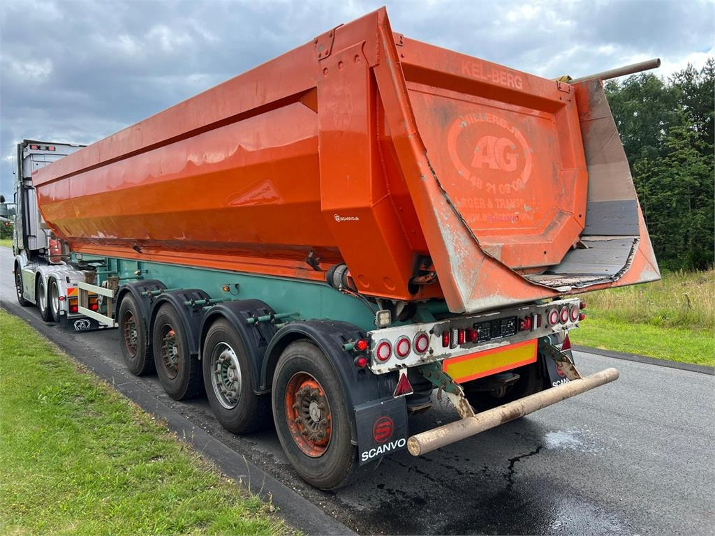 Kel-Berg 4 akslet - alu kasse + plastindlæg - Semi-remorque benne: photos 5 Kel-Berg 4 akslet - alu kasse + plastindlæg - Semi-remorque benne: photos 5