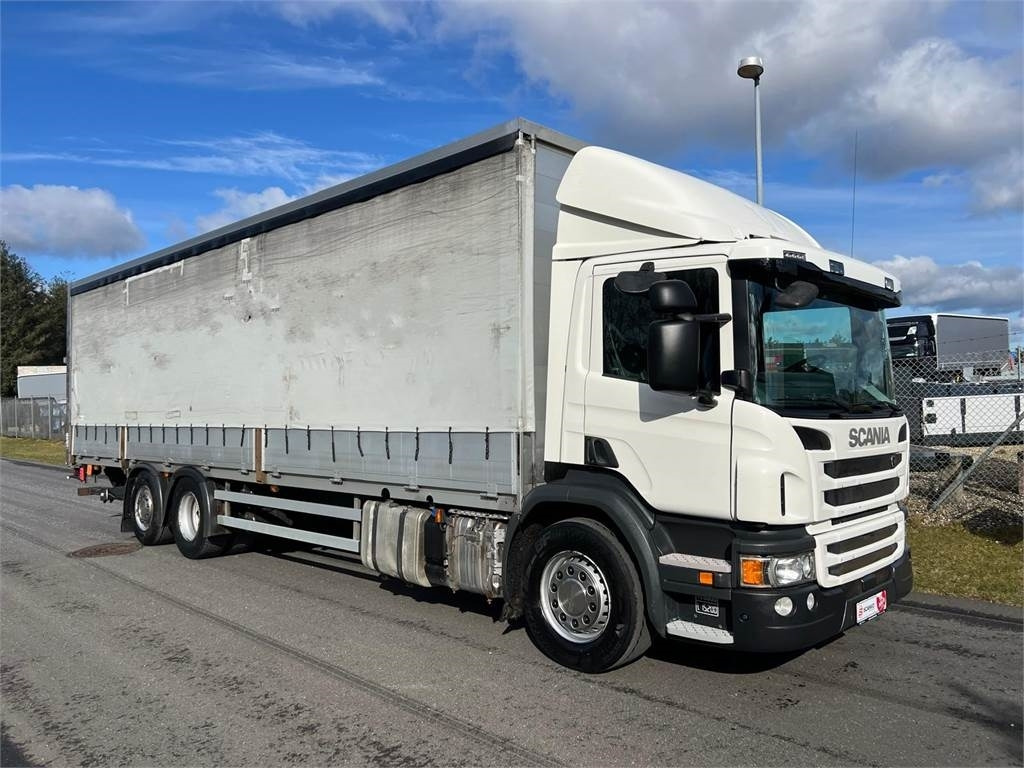 Scania P280 LB 6x2*4 MLB - 24 pallets - Camion à rideaux coulissants: photos 1 Scania P280 LB 6x2*4 MLB - 24 pallets - Camion à rideaux coulissants: photos 1