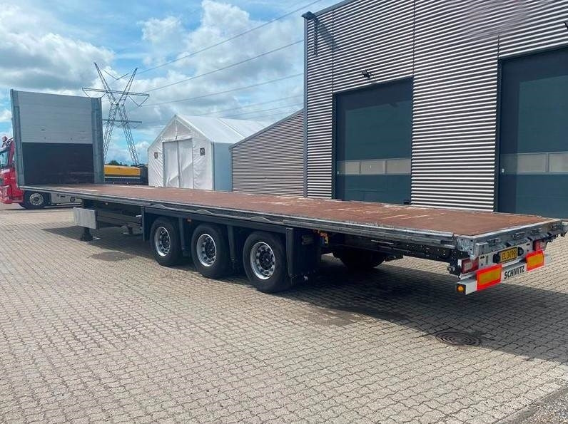 Schmitz 3-aks Mega trailer - Semi-remorque plateau: photos 3 Schmitz 3-aks Mega trailer - Semi-remorque plateau: photos 3