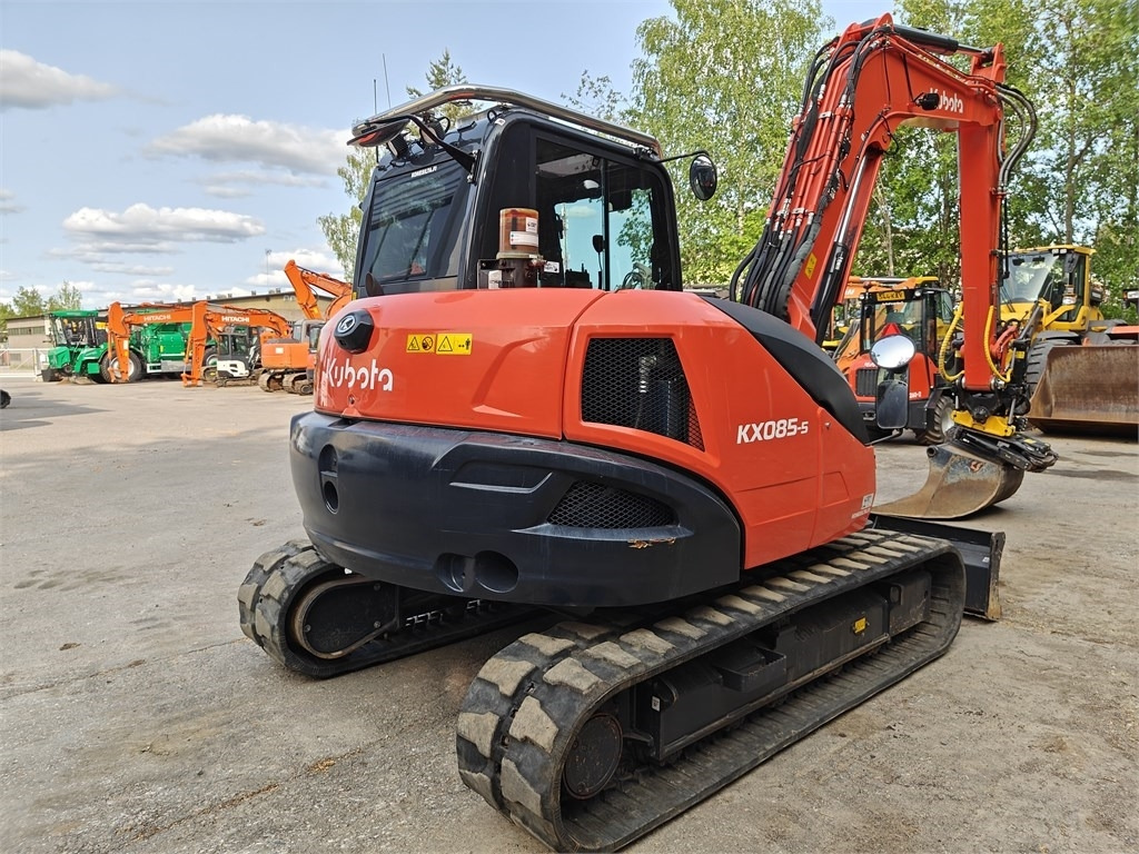 Kubota KX085-5 ENGCON, VASARA, KAUHAT  - Mini pelle: photos 5 Kubota KX085-5 ENGCON, VASARA, KAUHAT  - Mini pelle: photos 5