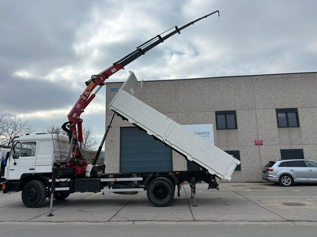 MAN 18-222. Kran HMF 18t/m Bj 2001. en leasing occasion MAN 18-222. Kran HMF 18t/m Bj 2001.: photos 8