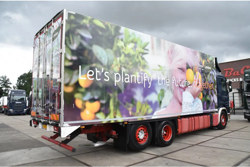 Scania R450 HL 6x2 + THERMO KING TS-300 - RETARDER - WHEELBASE: 510 CM - AIRCO - - Camion frigorifique: photos 3 Scania R450 HL 6x2 + THERMO KING TS-300 - RETARDER - WHEELBASE: 510 CM - AIRCO - - Camion frigorifique: photos 3