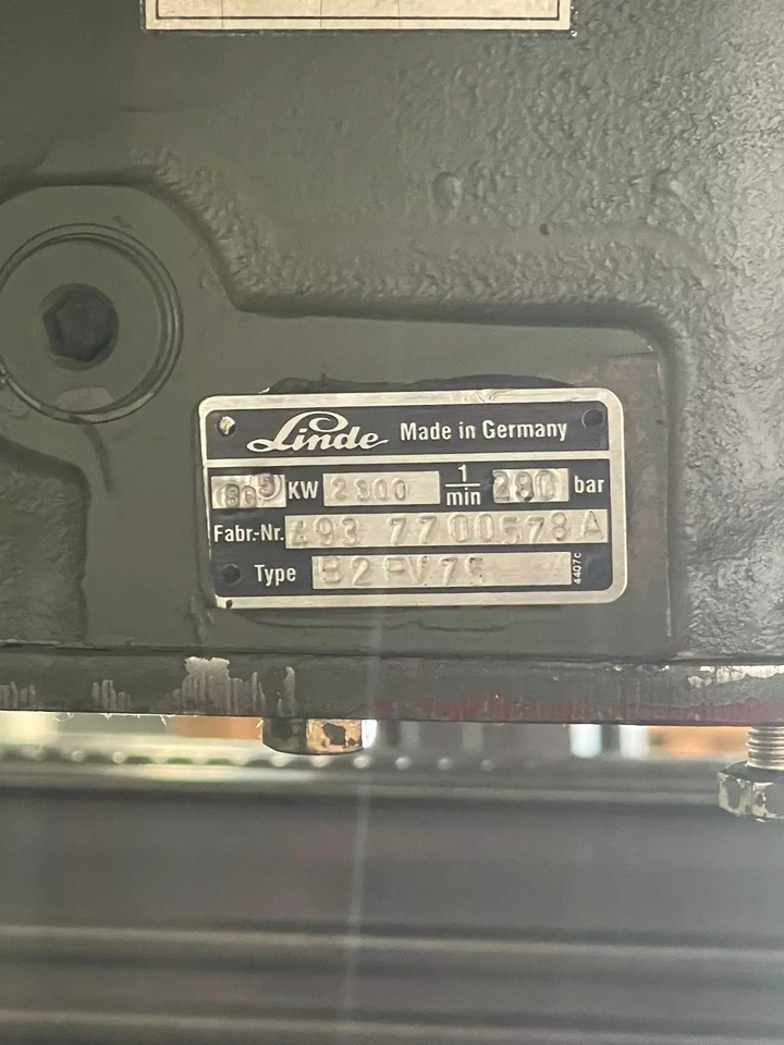 LINDE B2PV75 - Pompe hydraulique pour Engins de chantier: photos 5 LINDE B2PV75 - Pompe hydraulique pour Engins de chantier: photos 5