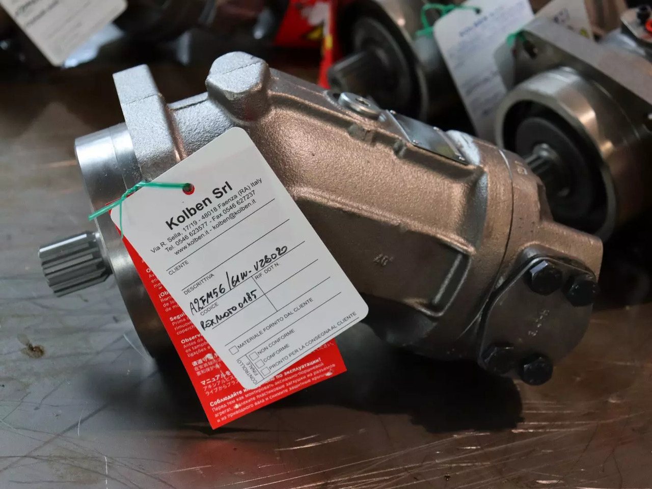 REXROTH A2FM56/61W-VZB020 - Pièces de rechange pour Engins de chantier: photos 1 REXROTH A2FM56/61W-VZB020 - Pièces de rechange pour Engins de chantier: photos 1