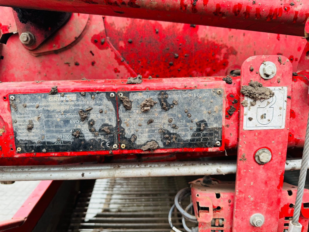 Grimme EVO 290 AirSep - Arracheuse de pommes de terre: photos 3 Grimme EVO 290 AirSep - Arracheuse de pommes de terre: photos 3