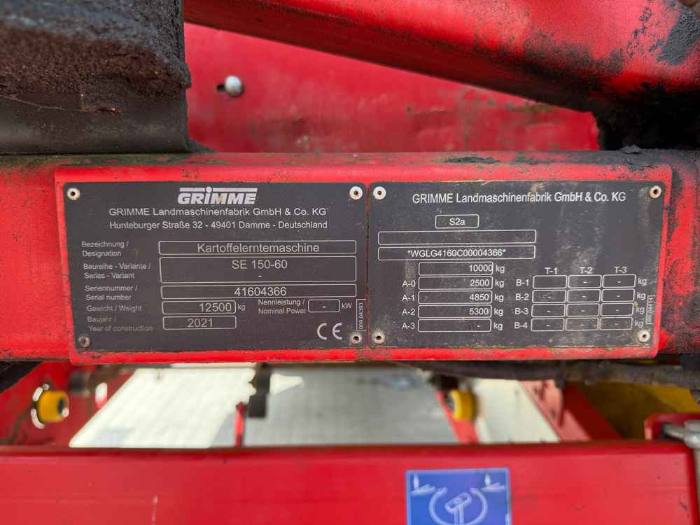 Grimme SE 150-60-UB - Matériel de récolte: photos 2 Grimme SE 150-60-UB - Matériel de récolte: photos 2