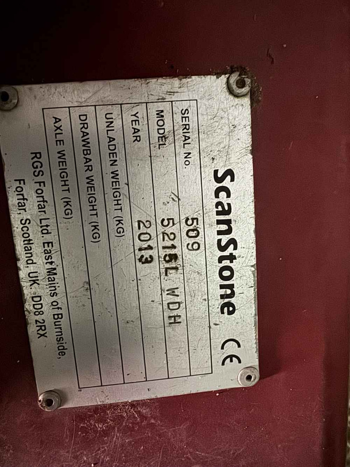 Scanstone ScanStone 5215 LWDH - Arracheuse de pommes de terre: photos 2 Scanstone ScanStone 5215 LWDH - Arracheuse de pommes de terre: photos 2