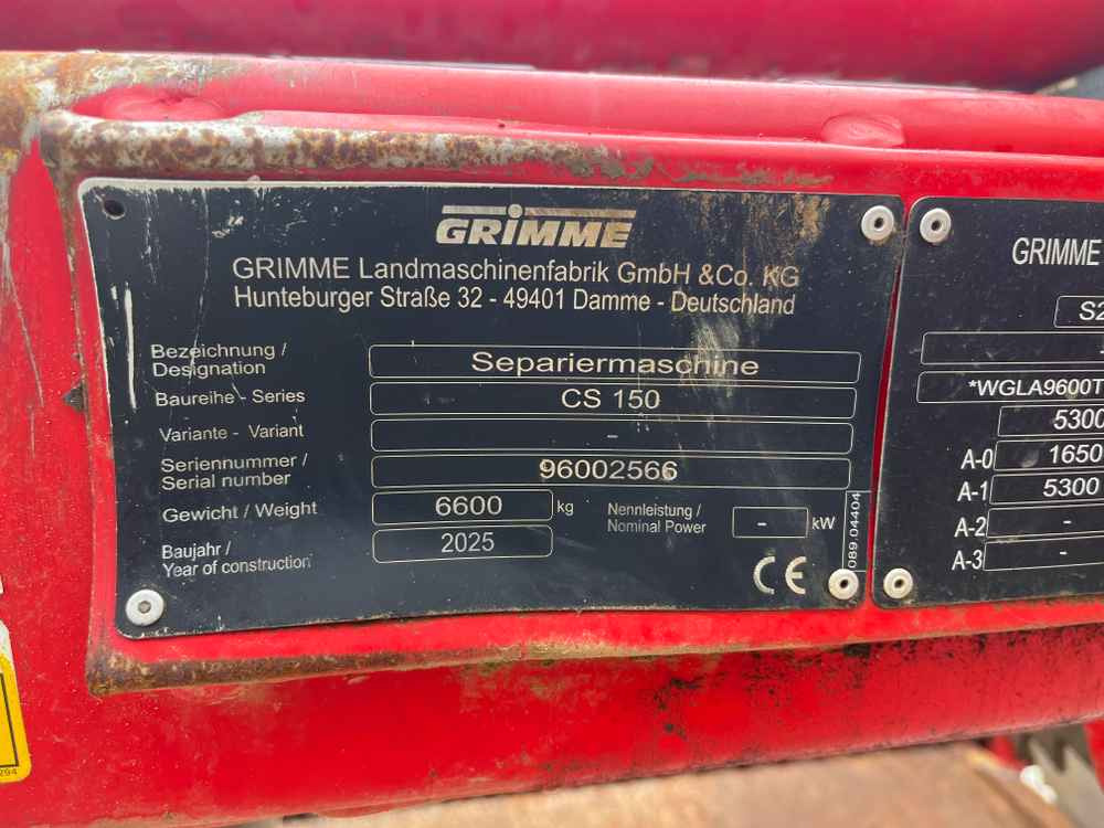 Grimme CS 150 - Arracheuse de pommes de terre: photos 3 Grimme CS 150 - Arracheuse de pommes de terre: photos 3