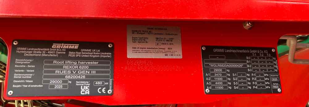 Outils du sol neuf Grimme REXOR 6200: photos 12