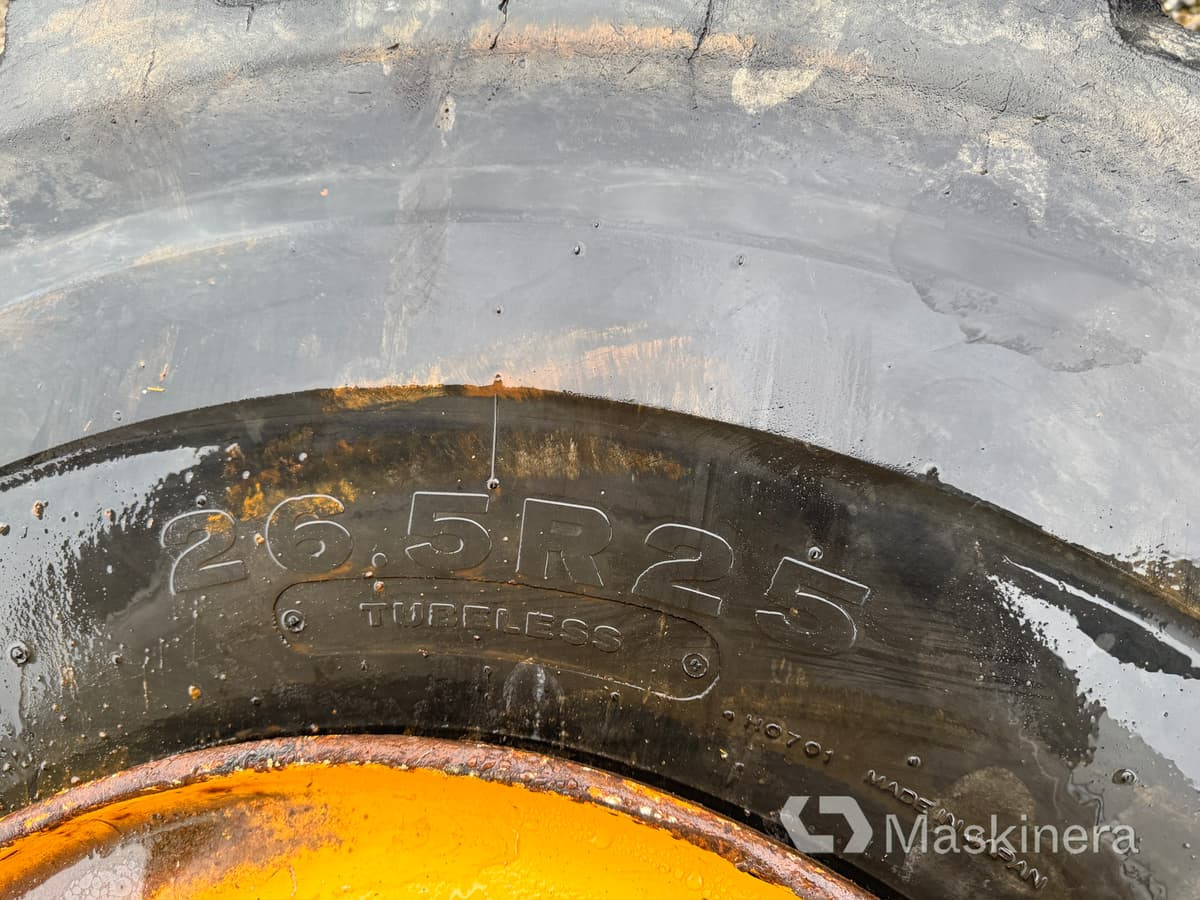 Roue complète pour Engins de chantier Däck Bridgestone 26.5R25: photos 6 Roue complète pour Engins de chantier Däck Bridgestone 26.5R25: photos 6