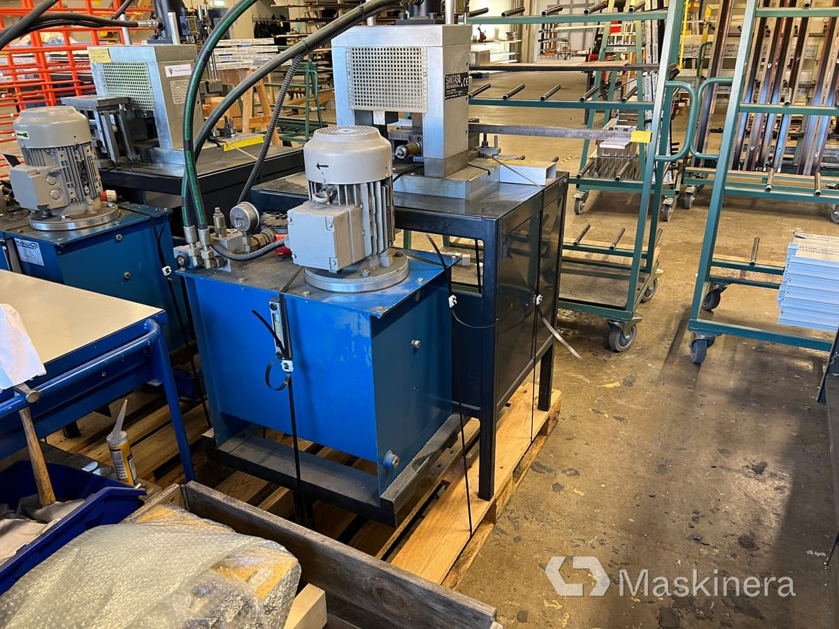 Hydraulisk press Santas Mekaniska DS88 - Presse plieuse: photos 4 Hydraulisk press Santas Mekaniska DS88 - Presse plieuse: photos 4
