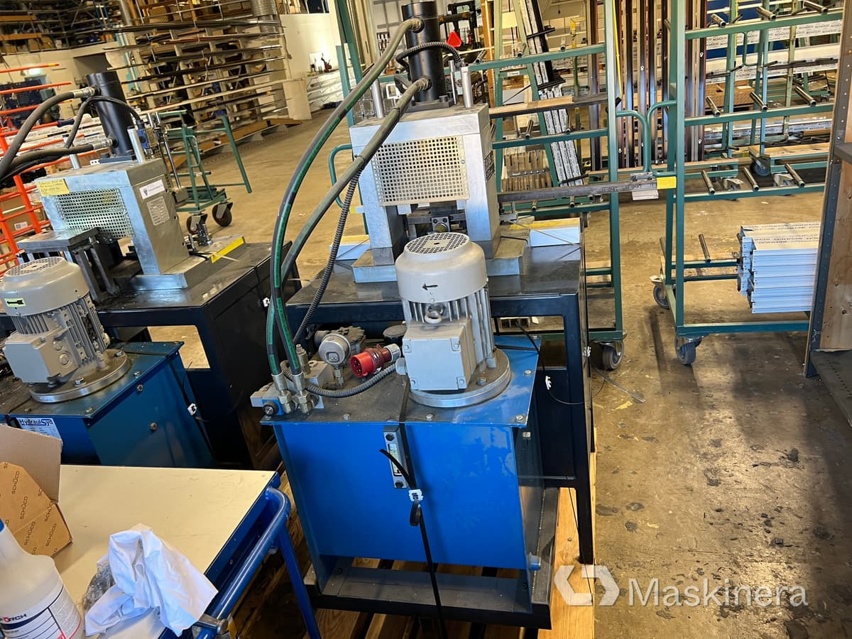 Hydraulisk press Santas Mekaniska DS88 - Presse plieuse: photos 5 Hydraulisk press Santas Mekaniska DS88 - Presse plieuse: photos 5