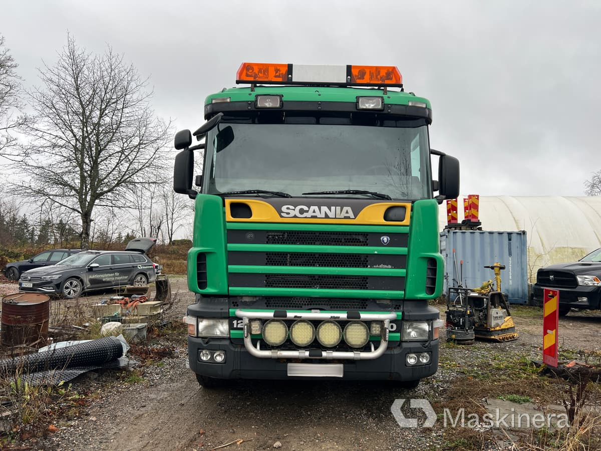 Lastväxlare Scania R124GB8X4 - Camion ampliroll: photos 2 Lastväxlare Scania R124GB8X4 - Camion ampliroll: photos 2