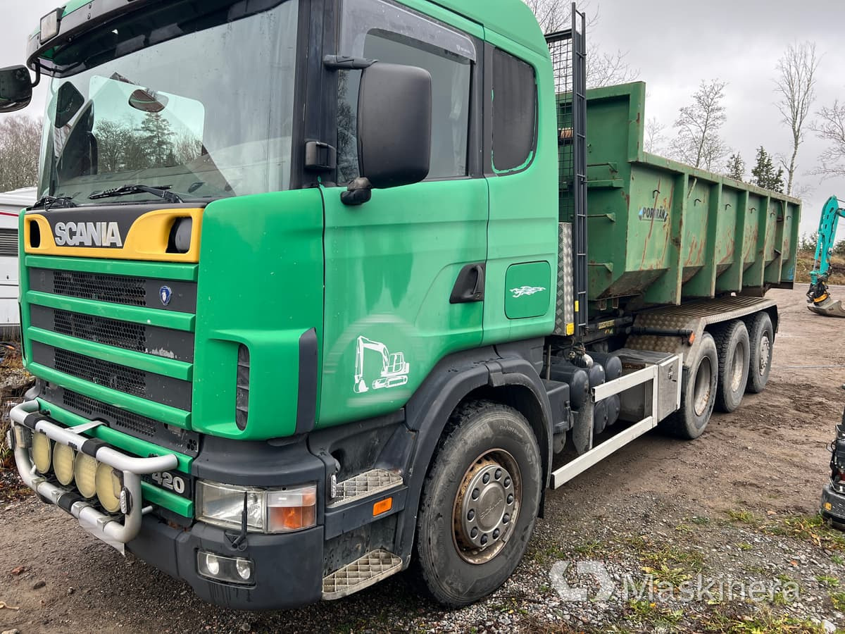 Lastväxlare Scania R124GB8X4 - Camion ampliroll: photos 3 Lastväxlare Scania R124GB8X4 - Camion ampliroll: photos 3