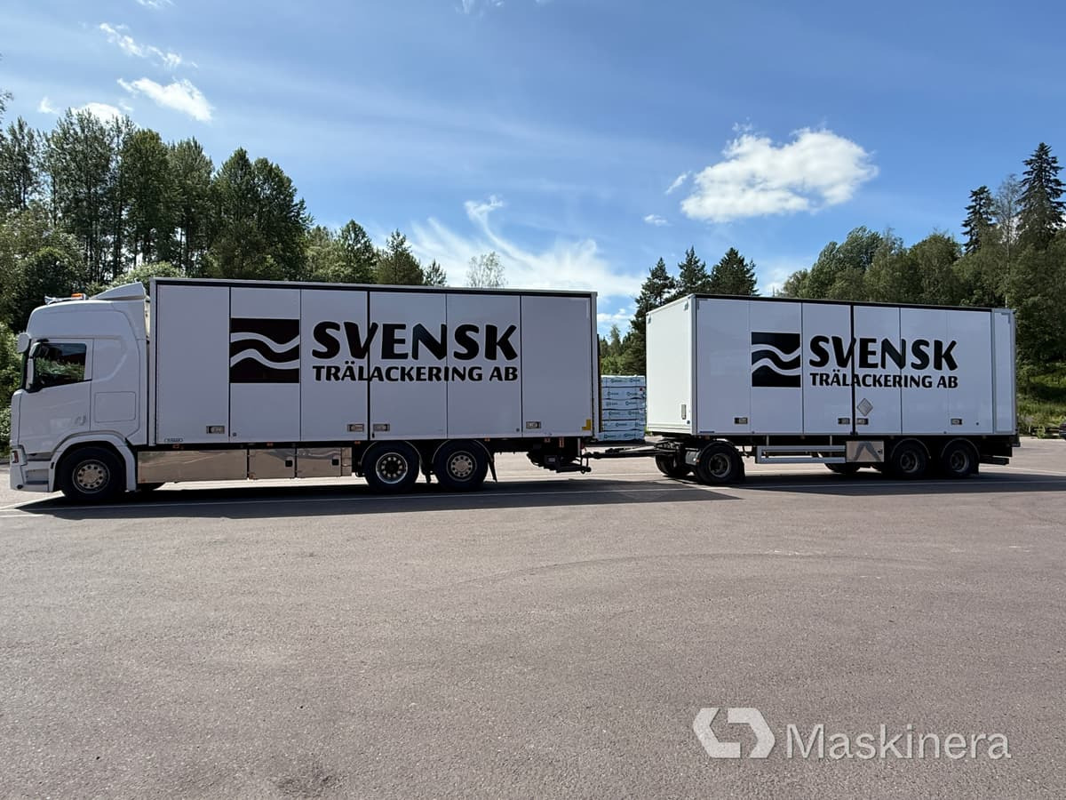 Skåpekipage Scania R500 med kran - Camion fourgon: photos 4 Skåpekipage Scania R500 med kran - Camion fourgon: photos 4