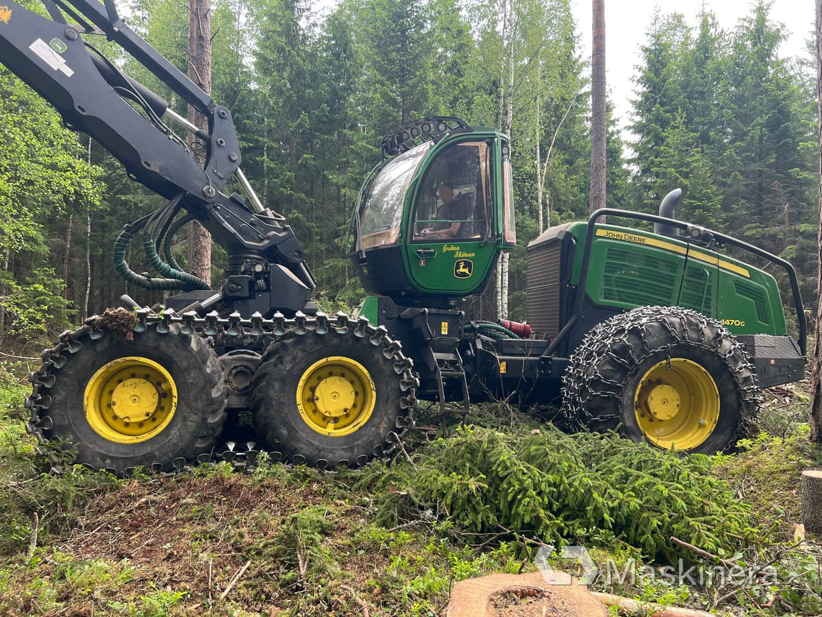 Skördare John Deere 1470G - Abatteuse: photos 2 Skördare John Deere 1470G - Abatteuse: photos 2