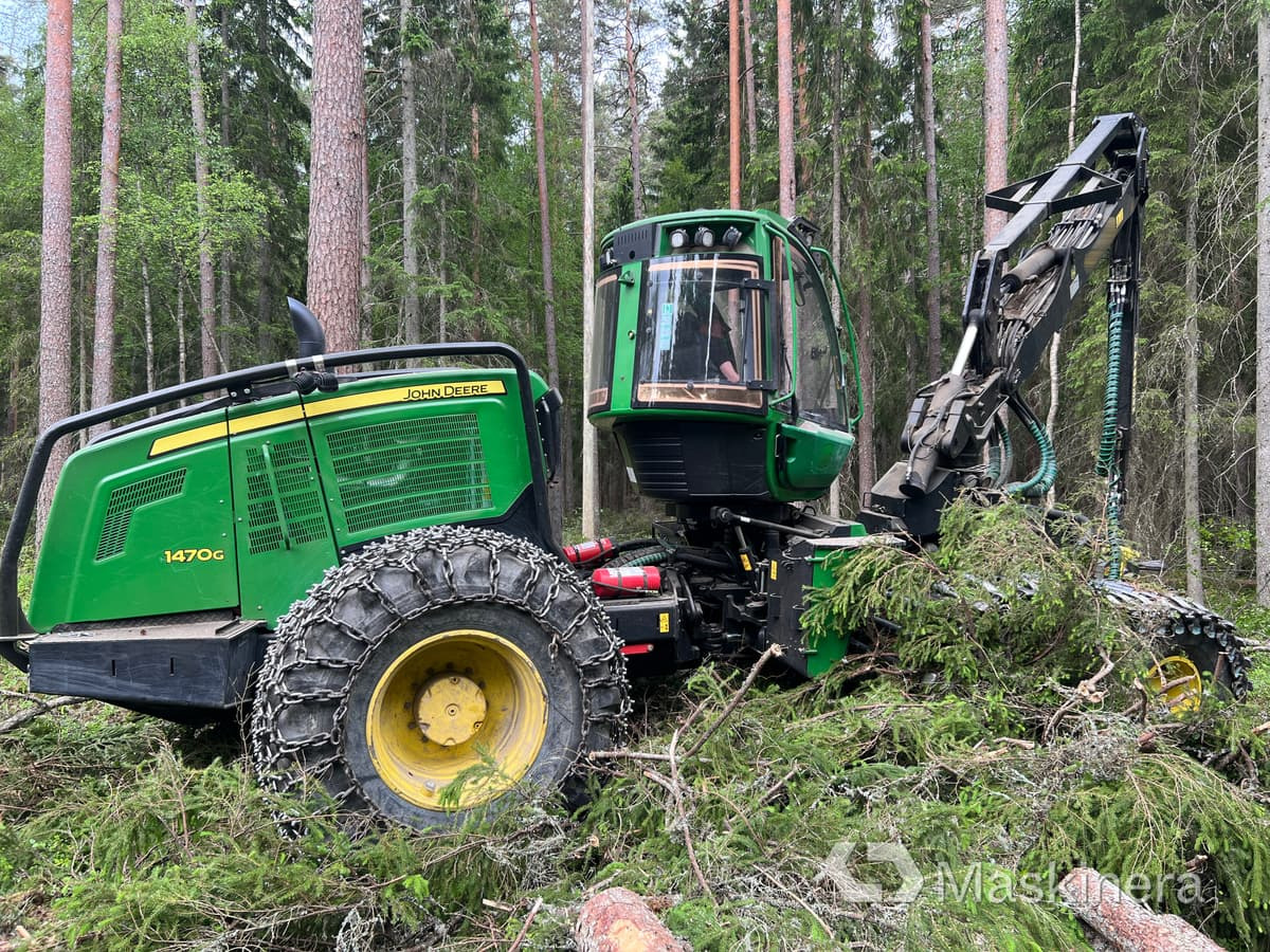 Skördare John Deere 1470G - Abatteuse: photos 5 Skördare John Deere 1470G - Abatteuse: photos 5