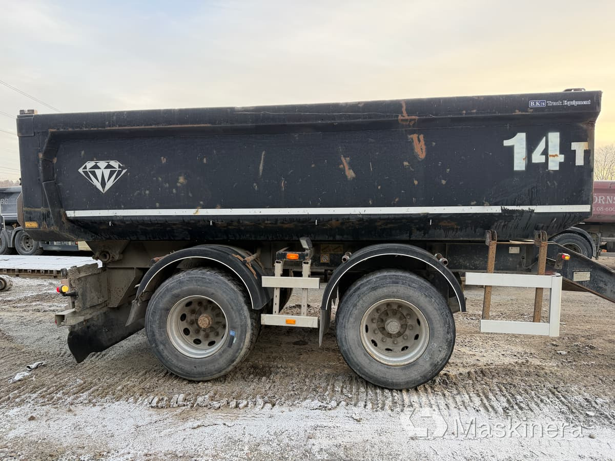 Släp B.K:S 12-20 med tipp - Remorque benne: photos 4 Släp B.K:S 12-20 med tipp - Remorque benne: photos 4