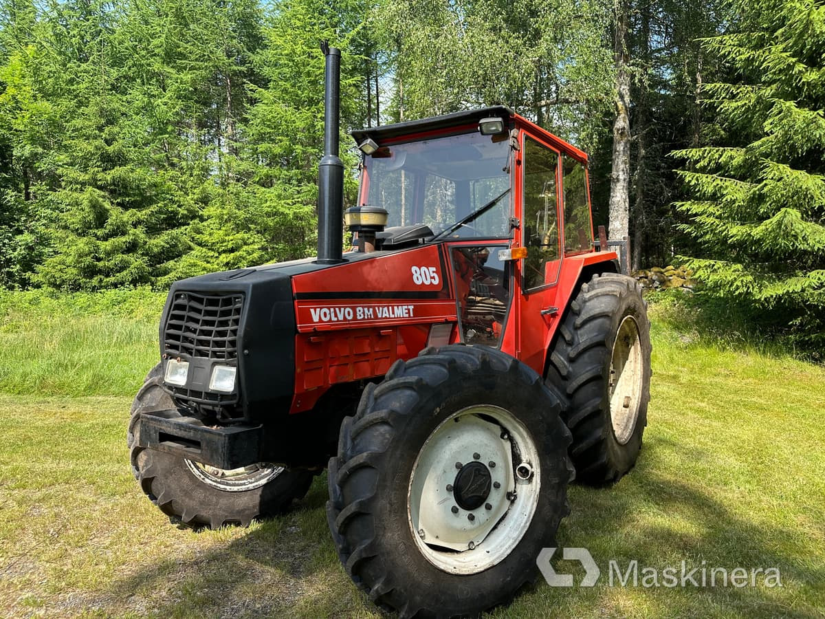 Traktor Volvo BM 805-4 med skogsvagn och kran - Tracteur agricole, Remorque forestière: photos 4 Traktor Volvo BM 805-4 med skogsvagn och kran - Tracteur agricole, Remorque forestière: photos 4