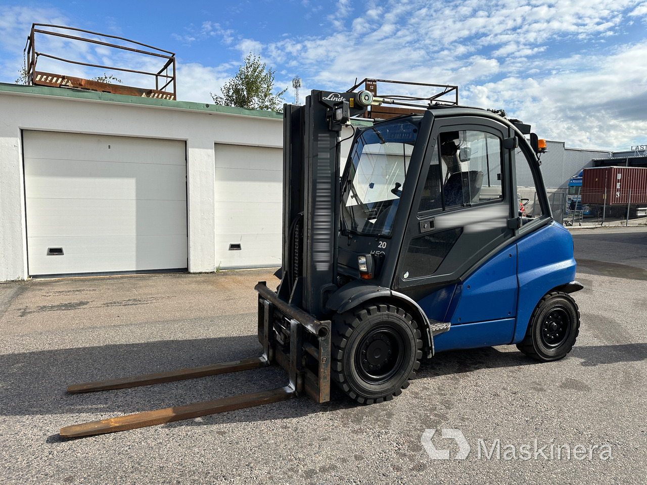 Truck Linde H50D Triplex - Chariot élévateur diesel: photos 1 Truck Linde H50D Triplex - Chariot élévateur diesel: photos 1