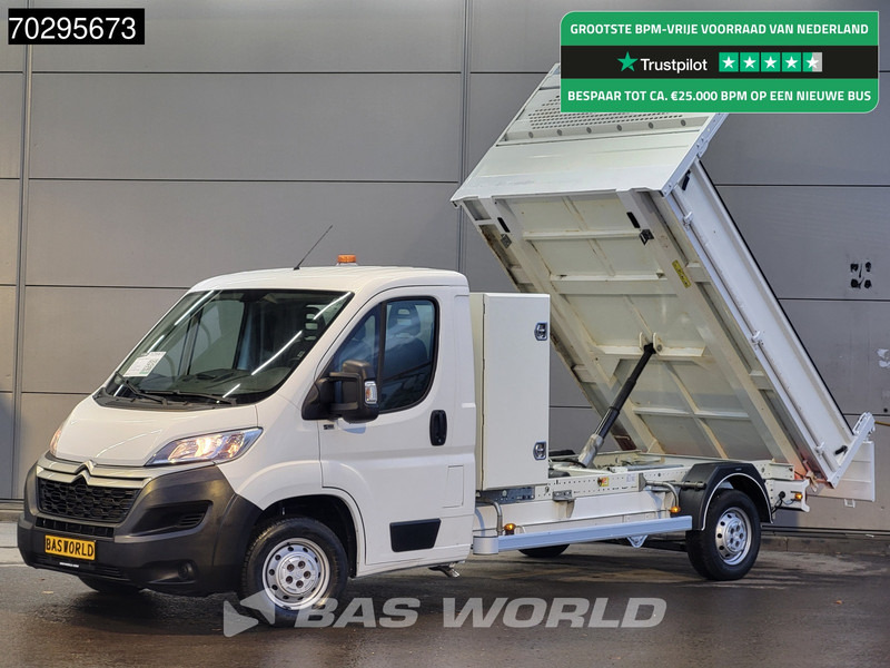 Citroën Jumper 110pk Kipper met Kist Trekhaak Euro6 Tipper Benne Kieper Trekhaak - Utilitaire benne: photos 1 Citroën Jumper 110pk Kipper met Kist Trekhaak Euro6 Tipper Benne Kieper Trekhaak - Utilitaire benne: photos 1