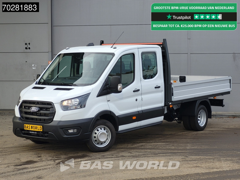 Ford Transit 165pk Automaat Dubbel Cabine Open Laadbak 3,5t Trekhaak Dubbellucht 165PK Airco Cruise Camera Parkeersensoren Euro6 Pritsche Pic - Utilitaire plateau: photos 1 Ford Transit 165pk Automaat Dubbel Cabine Open Laadbak 3,5t Trekhaak Dubbellucht 165PK Airco Cruise Camera Parkeersensoren Euro6 Pritsche Pic - Utilitaire plateau: photos 1