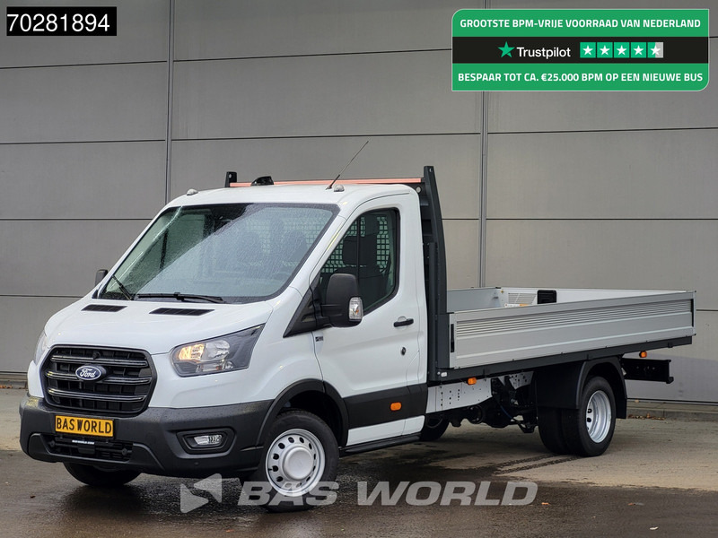 Ford Transit 165pk Open Laadbak 3,5t Trekhaak Dubbellucht Airco Cruise Camera Parkeersensoren Euro6 Pritsche Pickup Airco Trekhaak Cruise con - Utilitaire plateau: photos 1 Ford Transit 165pk Open Laadbak 3,5t Trekhaak Dubbellucht Airco Cruise Camera Parkeersensoren Euro6 Pritsche Pickup Airco Trekhaak Cruise con - Utilitaire plateau: photos 1