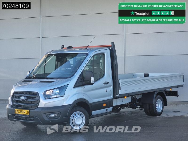 Ford Transit 165pk Open laadbak Dubbellucht Pritsche Trekhaak Airco Cruise Camera 3m3 Airco Trekhaak Cruise control - Utilitaire plateau: photos 1 Ford Transit 165pk Open laadbak Dubbellucht Pritsche Trekhaak Airco Cruise Camera 3m3 Airco Trekhaak Cruise control - Utilitaire plateau: photos 1