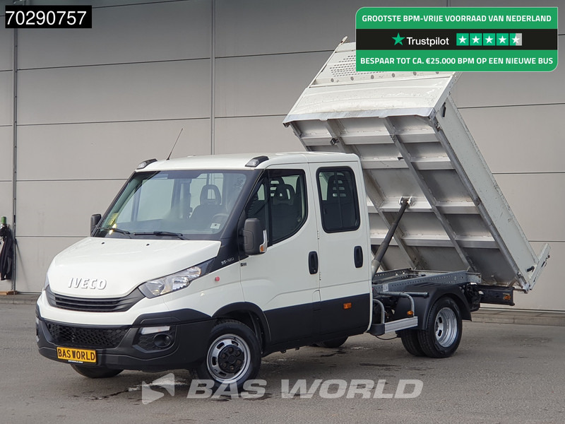 Iveco Daily 35C12 Kipper Dubbel Cabine Dubbellucht 3,5t Trekhaak Airco Cruise Camera Euro6 Tipper Benne Kieper 2m3 Airco Trekhaak Cruise con - Utilitaire benne: photos 1 Iveco Daily 35C12 Kipper Dubbel Cabine Dubbellucht 3,5t Trekhaak Airco Cruise Camera Euro6 Tipper Benne Kieper 2m3 Airco Trekhaak Cruise con - Utilitaire benne: photos 1