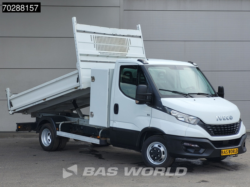Utilitaire benne Iveco Daily 35C14 Kipper met Kist Dubbellucht 3,5t Trekhaak Airco Cruise Euro6 Tipper Benne Kieper 2m3 Airco Trekhaak Cruise control: photos 6