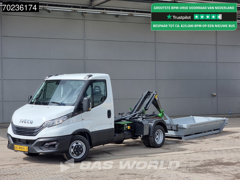 Iveco Daily 35C16 3.0 Haakarm Kipper Hooklift Abrollkipper 3Ton Airco Cruise control - Utilitaire benne: photos 1 Iveco Daily 35C16 3.0 Haakarm Kipper Hooklift Abrollkipper 3Ton Airco Cruise control - Utilitaire benne: photos 1