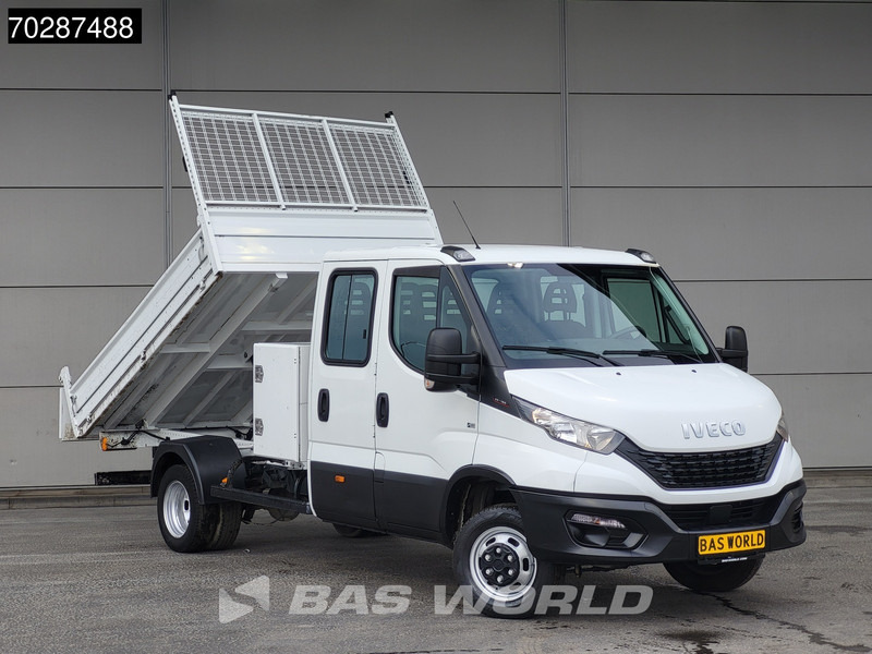 Iveco Daily 35C16 3.0L Kipper met Kist Dubbel Cabine 3,5t Trekhaak Airco Cruise Euro6 Kieper Tipper Benne 2m3 Airco Trekhaak Cruise control - Utilitaire benne: photos 3 Iveco Daily 35C16 3.0L Kipper met Kist Dubbel Cabine 3,5t Trekhaak Airco Cruise Euro6 Kieper Tipper Benne 2m3 Airco Trekhaak Cruise control - Utilitaire benne: photos 3
