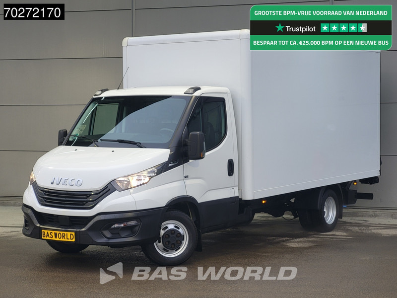 Fourgon grand volume Iveco Daily 35C16 Automaat Laadklep Bakwagen Airco Camera Dubbellucht Meubelbak Koffer 19m3 Airco